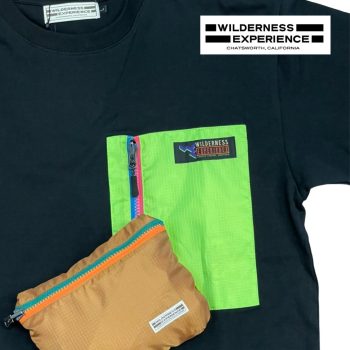 WILDERNESS EXPERIENCE ウィルダネス エクスペリエンス ポケッタブル Tシャツ