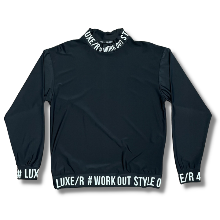 LUXE/R GOLF】ストレッチ スムース ハイネック 長袖 Tシャツ ｜JERALDのアイテム紹介