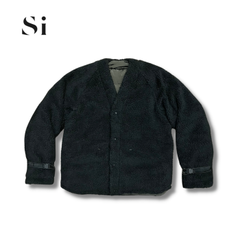 【si/エスアイ】REVERSIBLE BOADNWN CARDIGAN products by TAION  （khaki×black）
