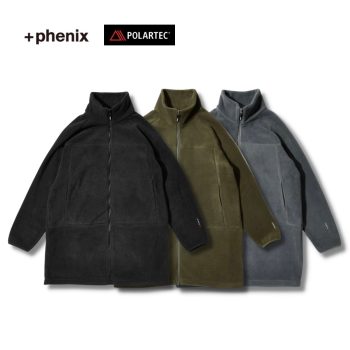 【+phenix】POLARTEC 200 Coat（men’s＆unisex）