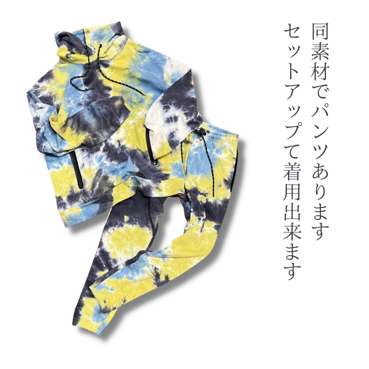 【TESS】tie-dye  hoodie