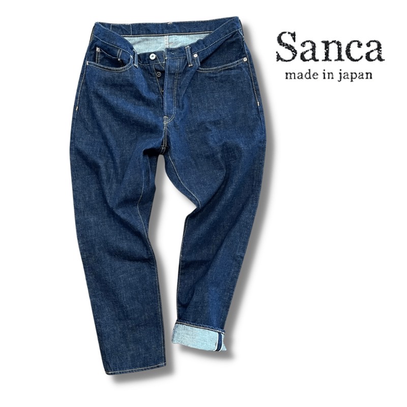 【Sanca】DENIM TAPERED 5P メンズ（S24SPT01）