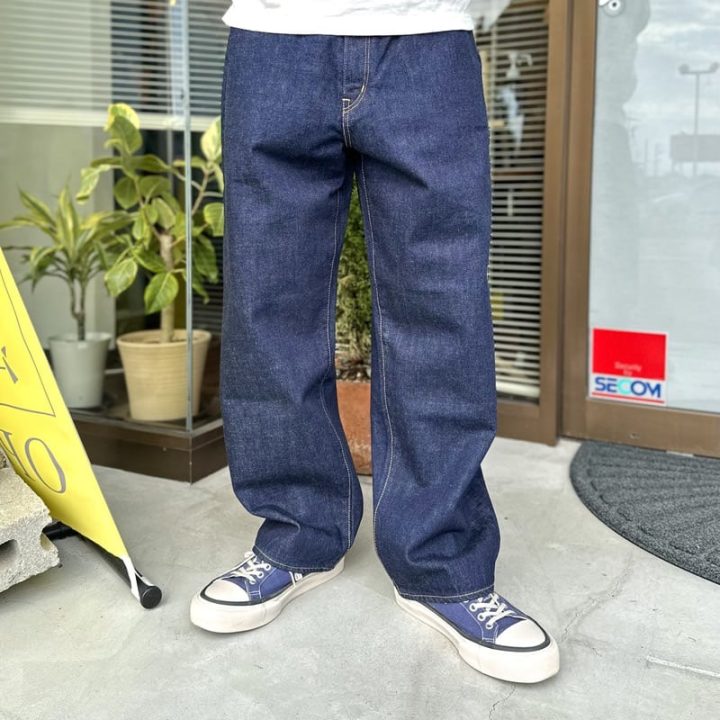 【Sanca】15.5OZ DENIM WIDE 5P PANTS (S23FPT06)