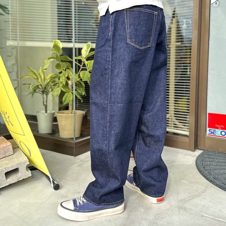 【Sanca】15.5OZ DENIM WIDE 5P PANTS (S23FPT06)