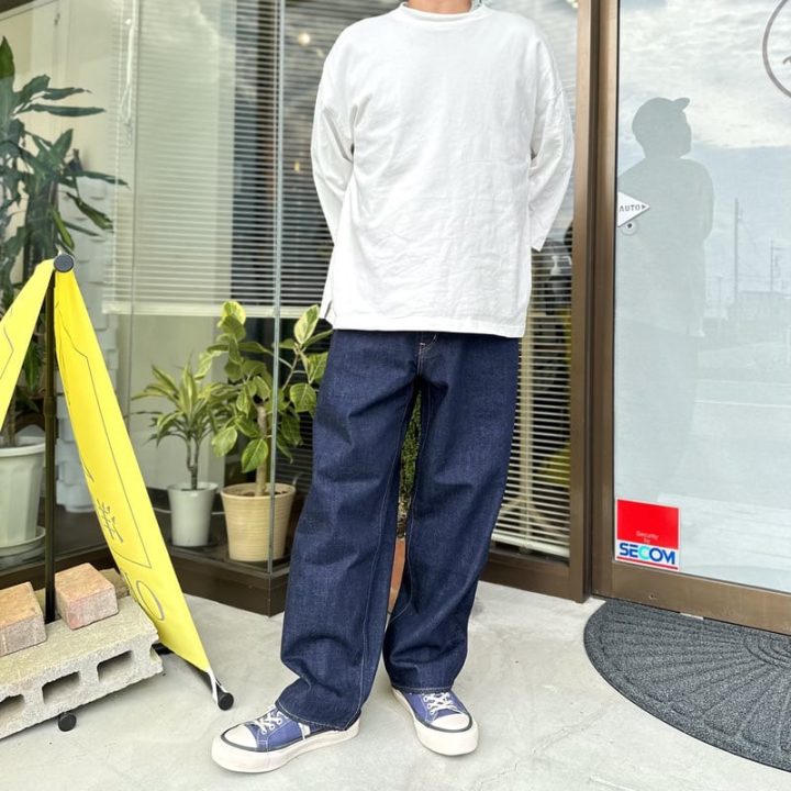 【Sanca】15.5OZ DENIM WIDE 5P PANTS (S23FPT06)