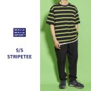 WALLA WALLA SPORT【ワラワラスポーツ】 -S/S STRIPE TEE / ショートスリーブ ストライプ ティー