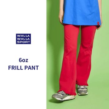 WALLA WALLA SPORT【ワラワラスポーツ】 -6oz FRILL PANT / 6oz フリルパンツ