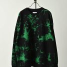 【 ATELANE 】TIE DYE CREW NECK SWEATSHIRT