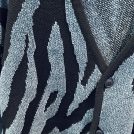 【Many men many minds】 zebra print knit cardigan