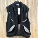 【 WE_AVE 】Zip & mesh high neck vest（643100）