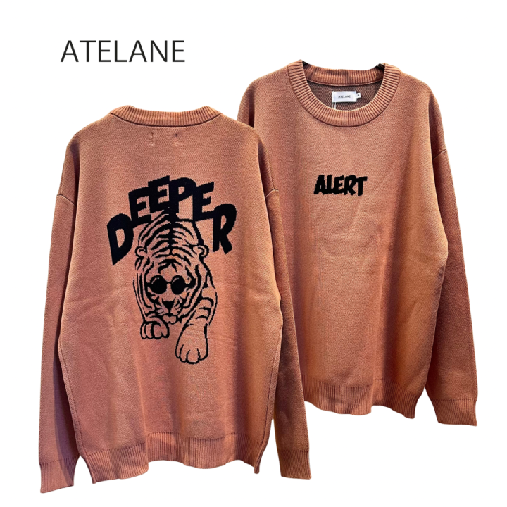 【 ATELANE 】WJQD pullover TORA