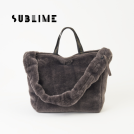 【 SUBLIME/サブライム 】FUR 2WAY SHOLDER BAG（SB243-0615）