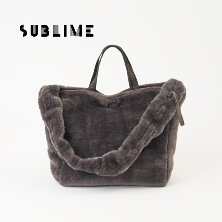 【 SUBLIME/サブライム 】FUR 2WAY SHOLDER BAG（SB243-0615）