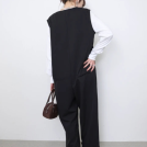 【レディース】Front button overalls（192971）